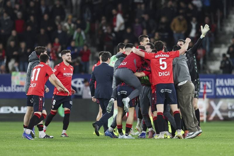 Football. La Liga. CA Osasuna - Real Madrid. 21.02.2026