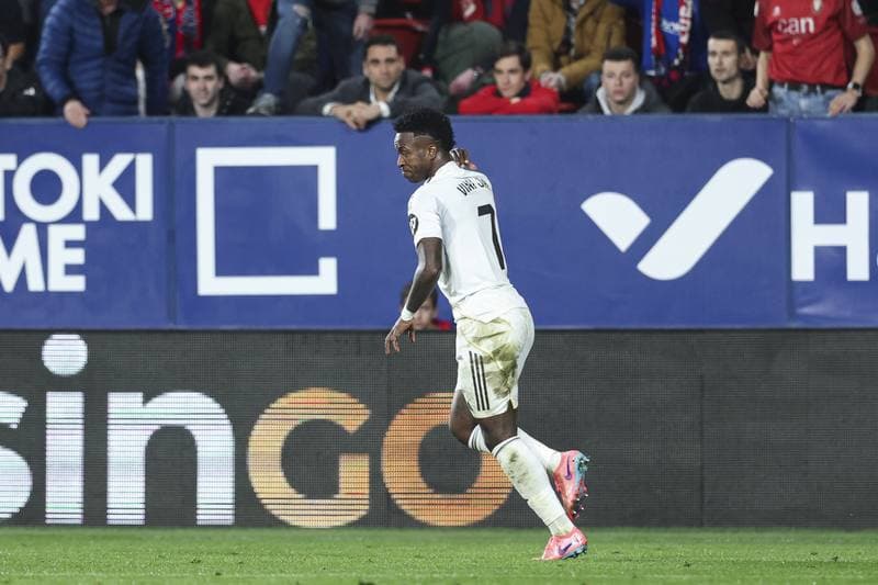 Football. La Liga. CA Osasuna - Real Madrid. 21.02.2026