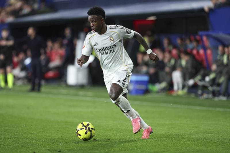 Football. La Liga. CA Osasuna - Real Madrid. 21.02.2026