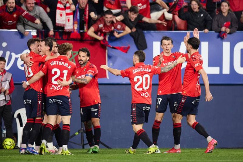 Football. La Liga. CA Osasuna - Real Madrid. 21.02.2026