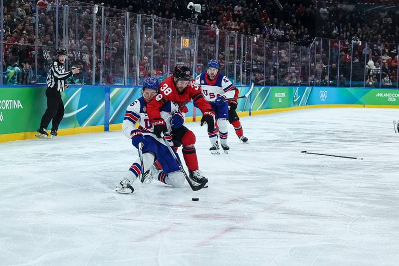 Ice Hockey. Olympic Winter Games Milano-Cortina 2026. Canada - USA. 22.02.2026