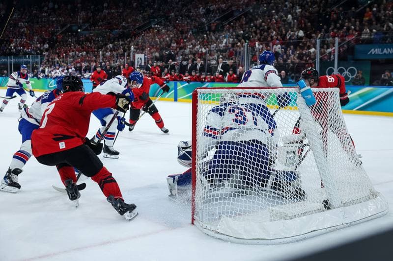 Ice Hockey. Olympic Winter Games Milano-Cortina 2026. Canada - USA. 22.02.2026