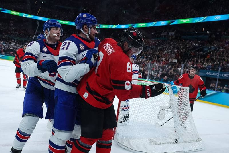Ice Hockey. Olympic Winter Games Milano-Cortina 2026. Canada - USA. 22.02.2026