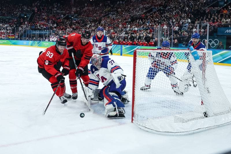 Ice Hockey. Olympic Winter Games Milano-Cortina 2026. Canada - USA. 22.02.2026