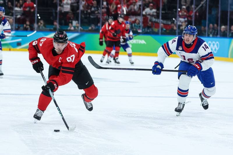 Ice Hockey. Olympic Winter Games Milano-Cortina 2026. Canada - USA. 22.02.2026