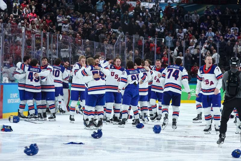 Ice Hockey. Olympic Winter Games Milano-Cortina 2026. Canada - USA. 22.02.2026