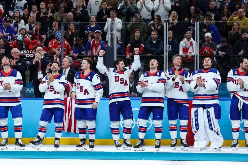 Ice Hockey. Olympic Winter Games Milano-Cortina 2026. Canada - USA. 22.02.2026