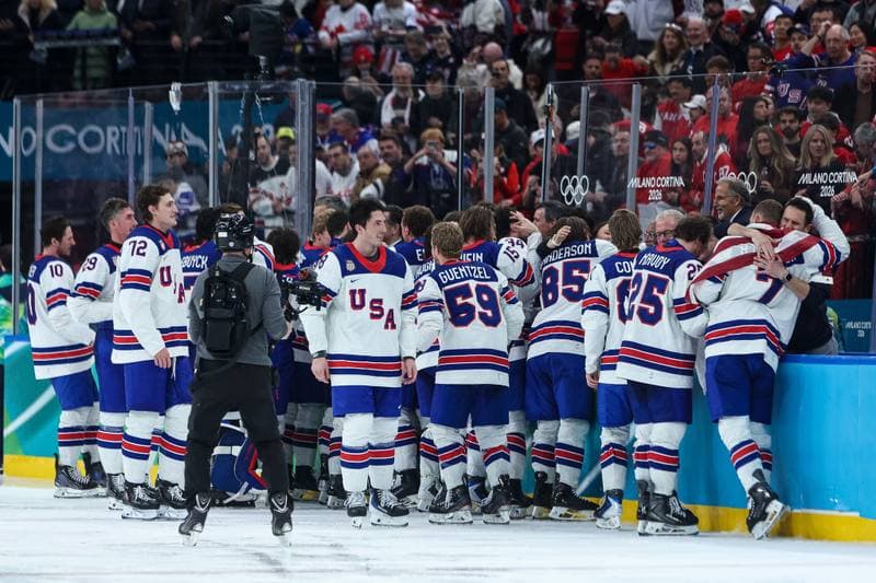 Ice Hockey. Olympic Winter Games Milano-Cortina 2026. Canada - USA. 22.02.2026