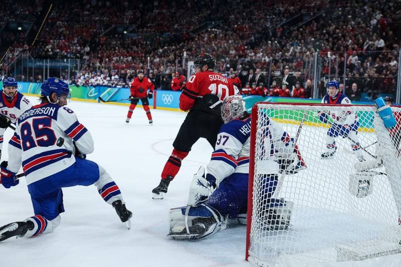 Ice Hockey. Olympic Winter Games Milano-Cortina 2026. Canada - USA. 22.02.2026