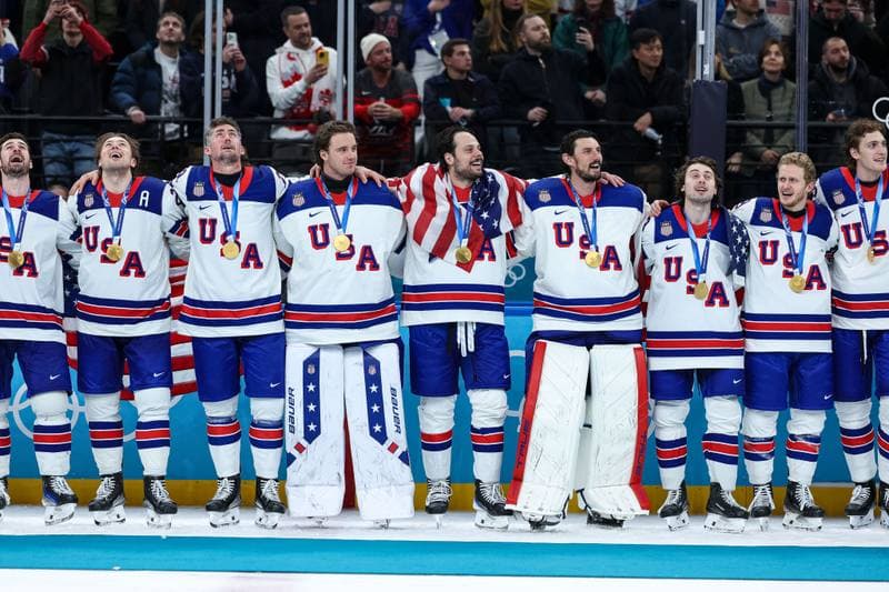 Ice Hockey. Olympic Winter Games Milano-Cortina 2026. Canada - USA. 22.02.2026