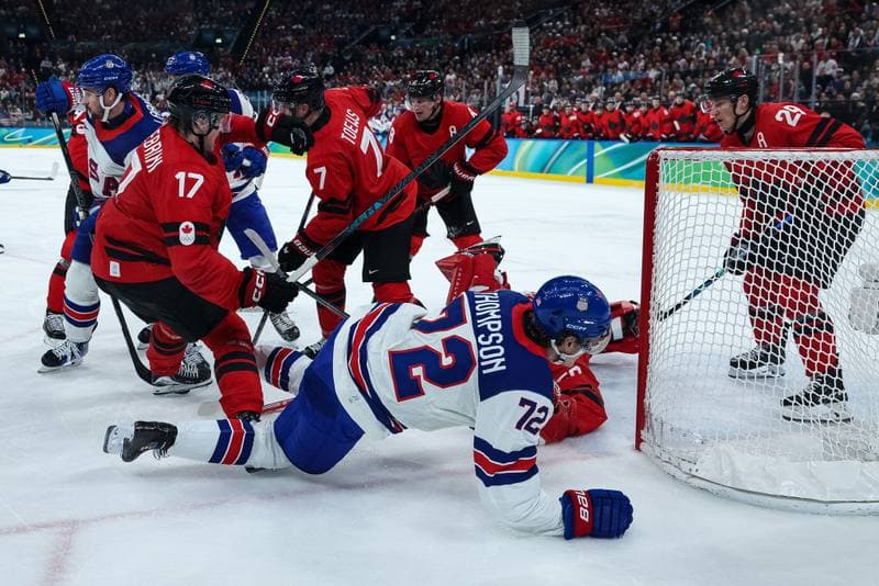 Ice Hockey. Olympic Winter Games Milano-Cortina 2026. Canada - USA. 22.02.2026