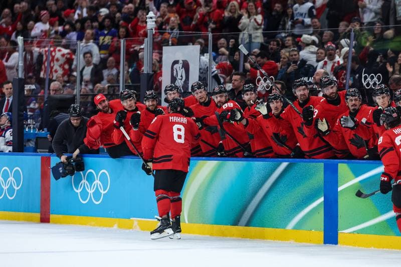 Ice Hockey. Olympic Winter Games Milano-Cortina 2026. Canada - USA. 22.02.2026