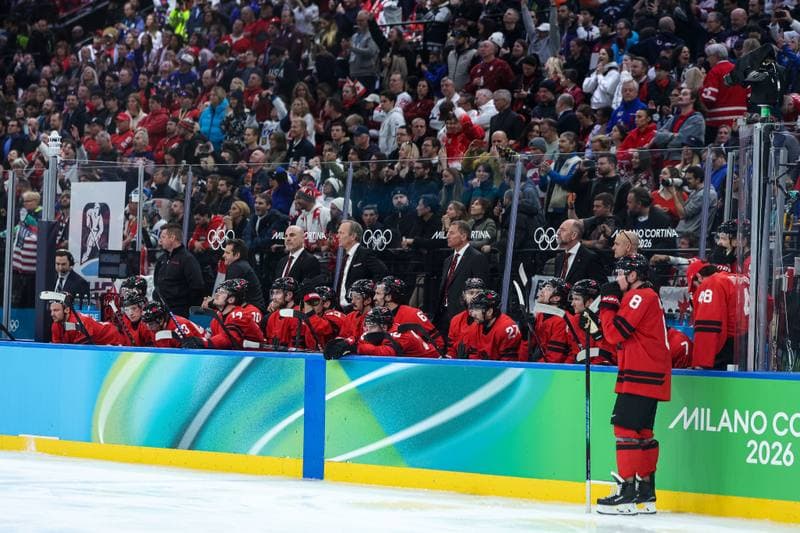 Ice Hockey. Olympic Winter Games Milano-Cortina 2026. Canada - USA. 22.02.2026