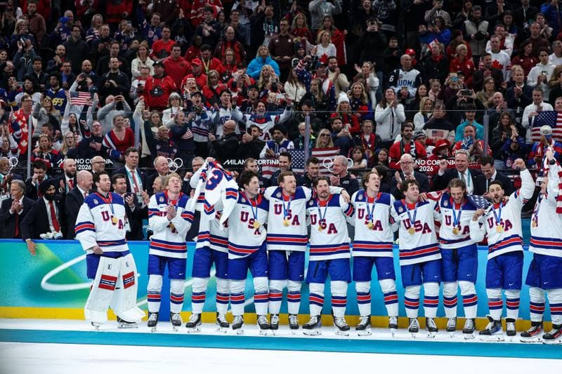 Ice Hockey. Olympic Winter Games Milano-Cortina 2026. Canada - USA. 22.02.2026