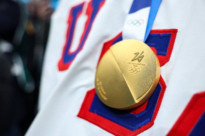 Ice Hockey. Olympic Winter Games Milano-Cortina 2026. Canada - USA. 22.02.2026