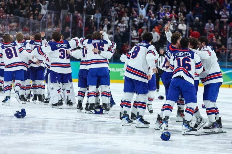 Ice Hockey. Olympic Winter Games Milano-Cortina 2026. Canada - USA. 22.02.2026