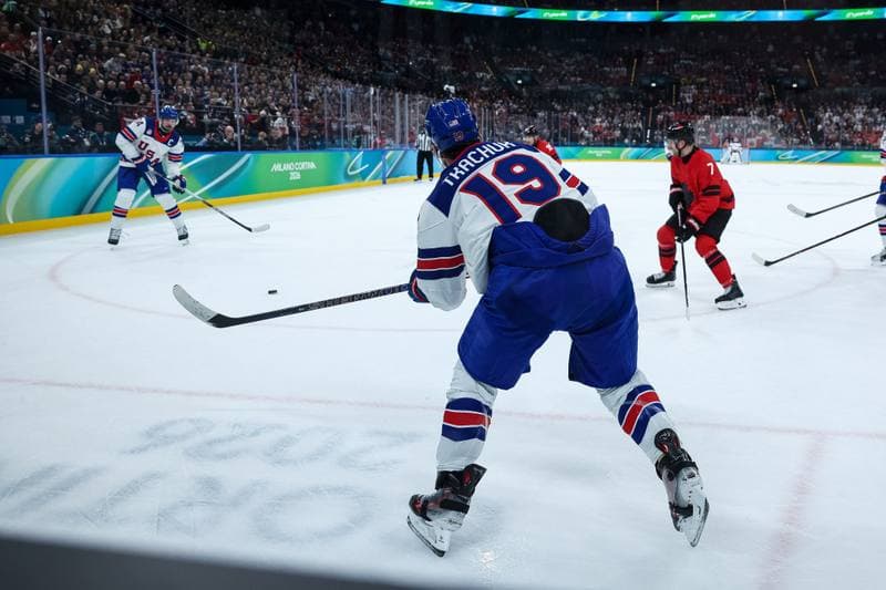 Ice Hockey. Olympic Winter Games Milano-Cortina 2026. Canada - USA. 22.02.2026