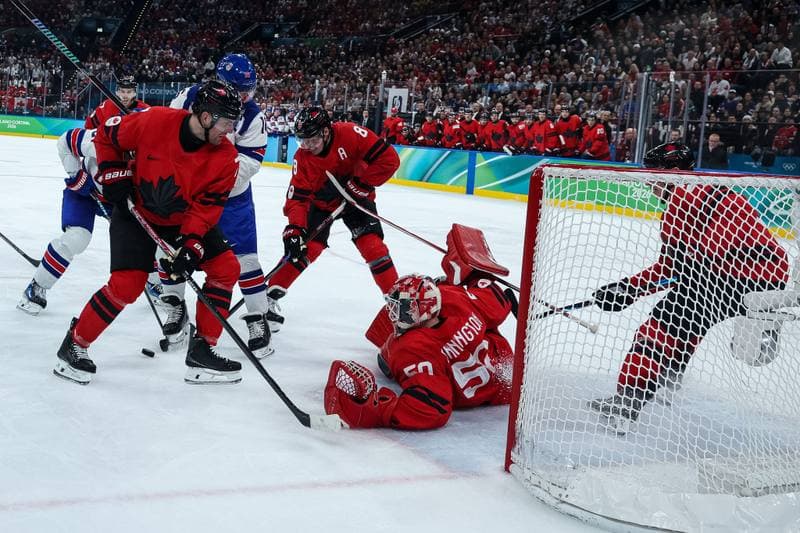 Ice Hockey. Olympic Winter Games Milano-Cortina 2026. Canada - USA. 22.02.2026