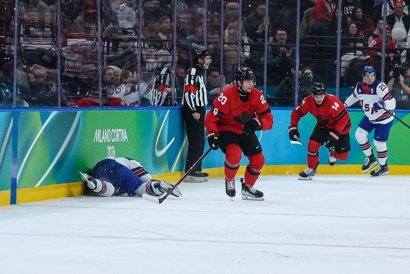 Ice Hockey. Olympic Winter Games Milano-Cortina 2026. Canada - USA. 22.02.2026
