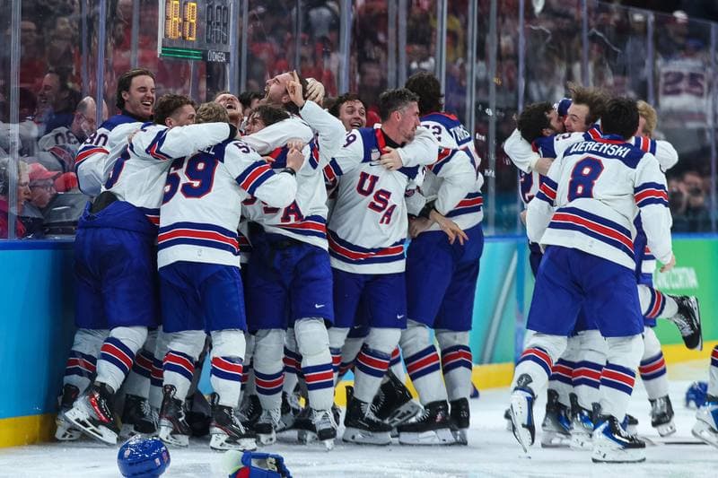 Ice Hockey. Olympic Winter Games Milano-Cortina 2026. Canada - USA. 22.02.2026