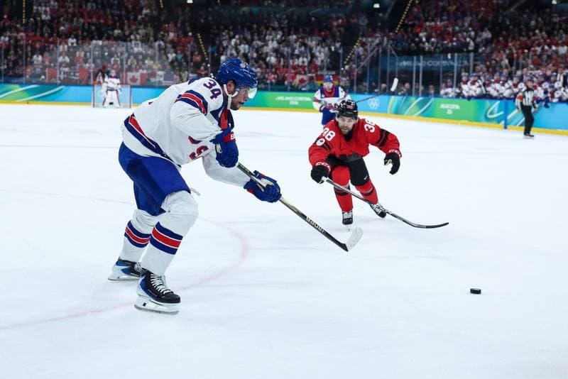Ice Hockey. Olympic Winter Games Milano-Cortina 2026. Canada - USA. 22.02.2026