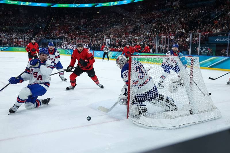 Ice Hockey. Olympic Winter Games Milano-Cortina 2026. Canada - USA. 22.02.2026