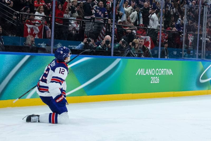 Ice Hockey. Olympic Winter Games Milano-Cortina 2026. Canada - USA. 22.02.2026