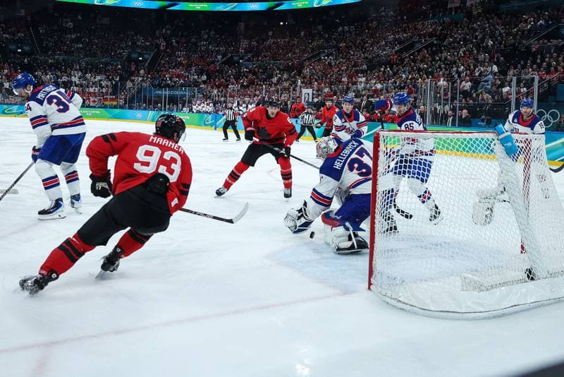 Ice Hockey. Olympic Winter Games Milano-Cortina 2026. Canada - USA. 22.02.2026
