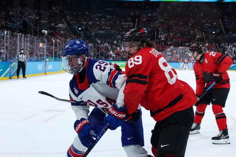 Ice Hockey. Olympic Winter Games Milano-Cortina 2026. Canada - USA. 22.02.2026