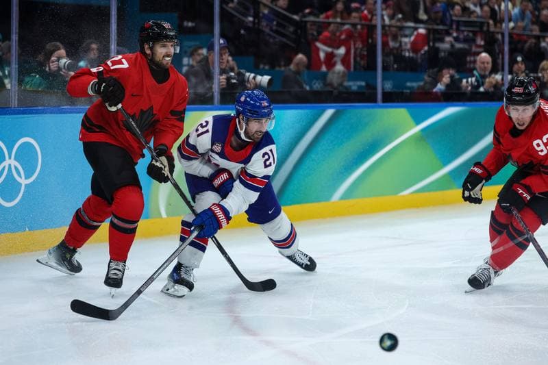 Ice Hockey. Olympic Winter Games Milano-Cortina 2026. Canada - USA. 22.02.2026