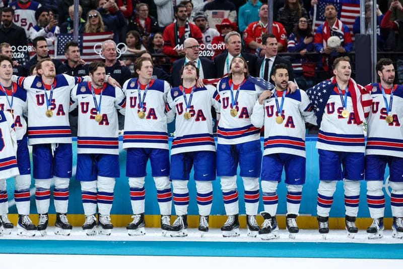 Ice Hockey. Olympic Winter Games Milano-Cortina 2026. Canada - USA. 22.02.2026