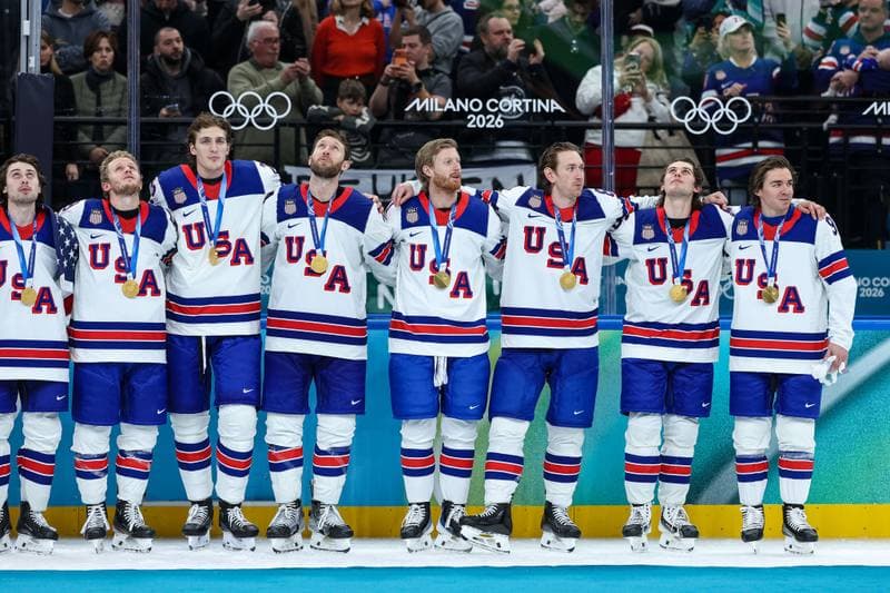 Ice Hockey. Olympic Winter Games Milano-Cortina 2026. Canada - USA. 22.02.2026