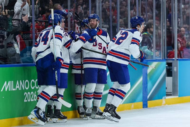 Ice Hockey. Olympic Winter Games Milano-Cortina 2026. Canada - USA. 22.02.2026