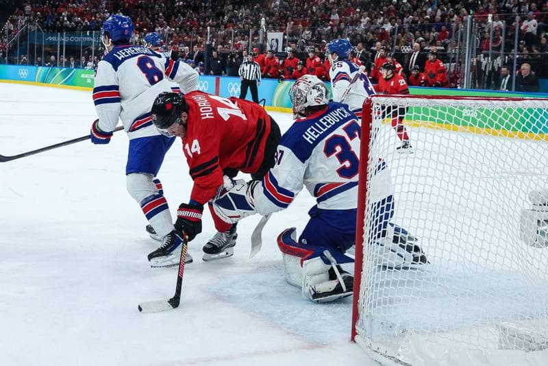 Ice Hockey. Olympic Winter Games Milano-Cortina 2026. Canada - USA. 22.02.2026