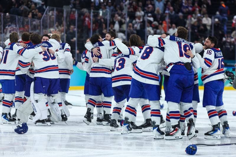 Ice Hockey. Olympic Winter Games Milano-Cortina 2026. Canada - USA. 22.02.2026