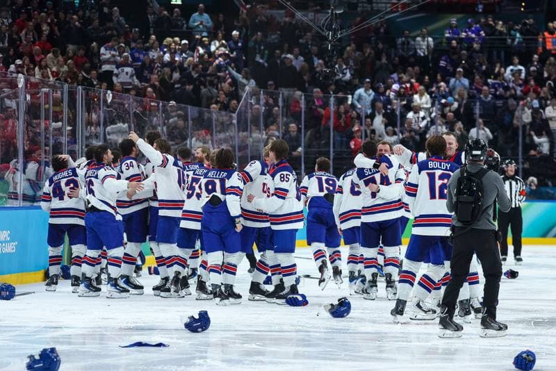 Ice Hockey. Olympic Winter Games Milano-Cortina 2026. Canada - USA. 22.02.2026