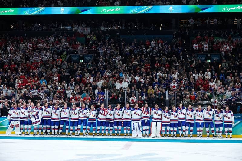 Ice Hockey. Olympic Winter Games Milano-Cortina 2026. Canada - USA. 22.02.2026