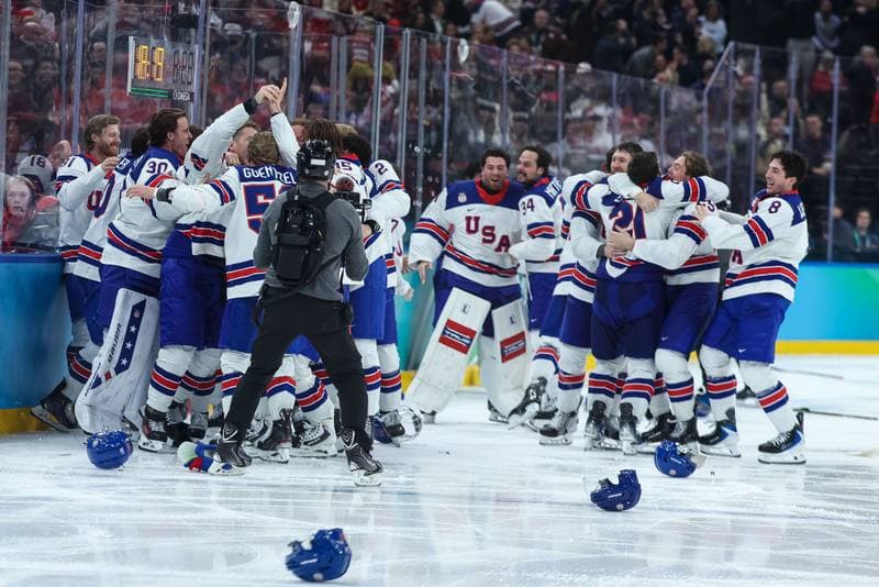 Ice Hockey. Olympic Winter Games Milano-Cortina 2026. Canada - USA. 22.02.2026
