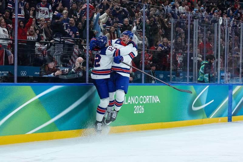 Ice Hockey. Olympic Winter Games Milano-Cortina 2026. Canada - USA. 22.02.2026