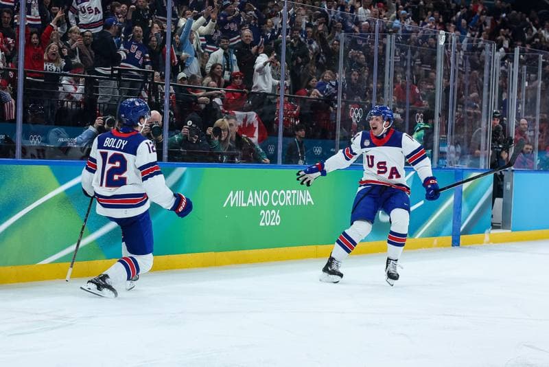Ice Hockey. Olympic Winter Games Milano-Cortina 2026. Canada - USA. 22.02.2026
