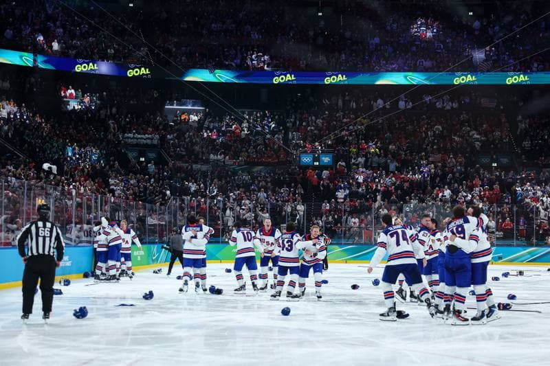 Ice Hockey. Olympic Winter Games Milano-Cortina 2026. Canada - USA. 22.02.2026
