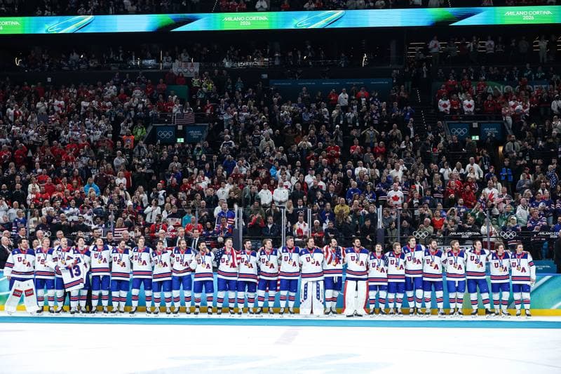 Ice Hockey. Olympic Winter Games Milano-Cortina 2026. Canada - USA. 22.02.2026