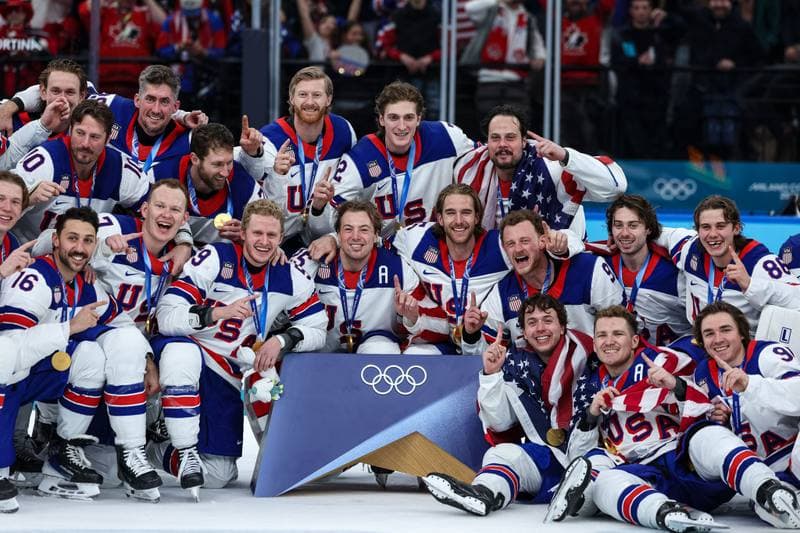 Ice Hockey. Olympic Winter Games Milano-Cortina 2026. Canada - USA. 22.02.2026