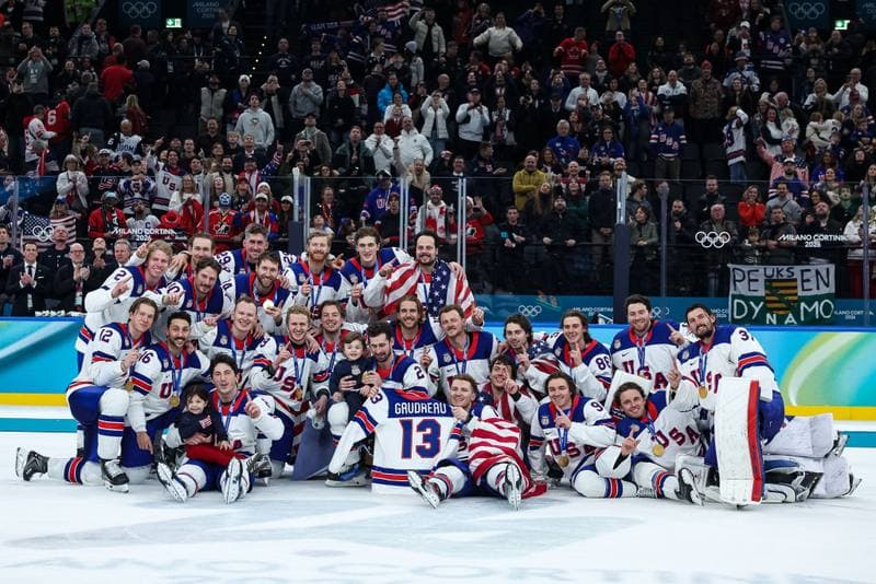 Ice Hockey. Olympic Winter Games Milano-Cortina 2026. Canada - USA. 22.02.2026