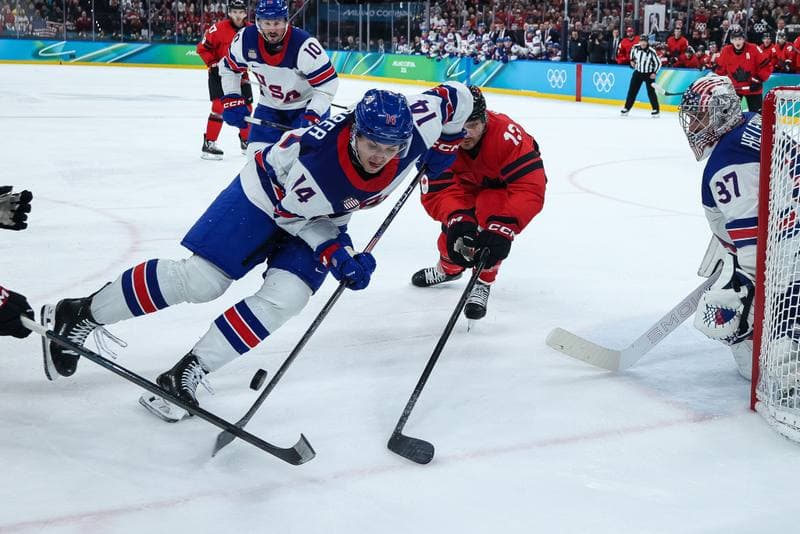 Ice Hockey. Olympic Winter Games Milano-Cortina 2026. Canada - USA. 22.02.2026