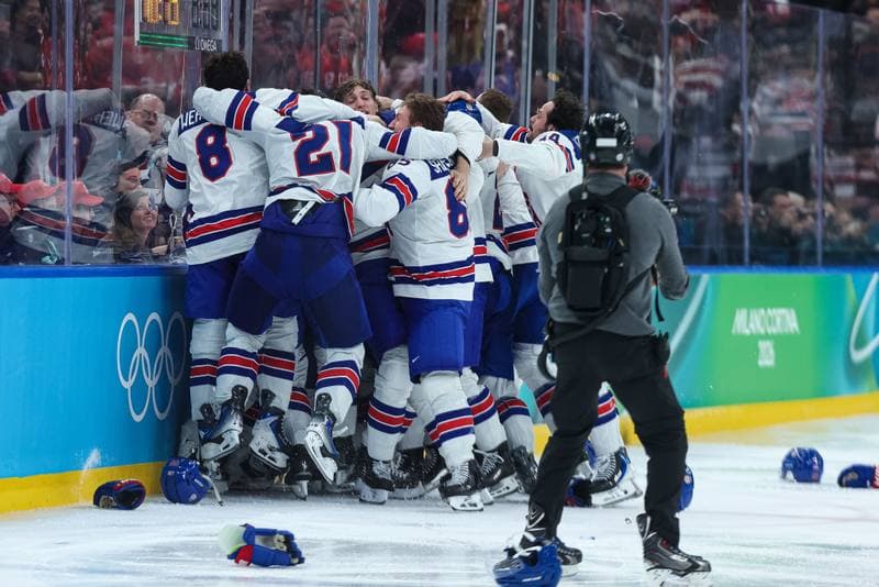 Ice Hockey. Olympic Winter Games Milano-Cortina 2026. Canada - USA. 22.02.2026