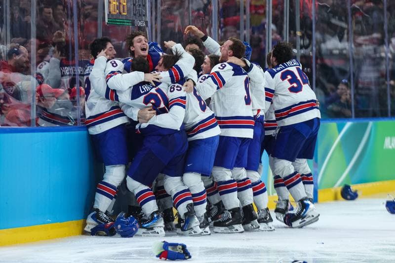 Ice Hockey. Olympic Winter Games Milano-Cortina 2026. Canada - USA. 22.02.2026