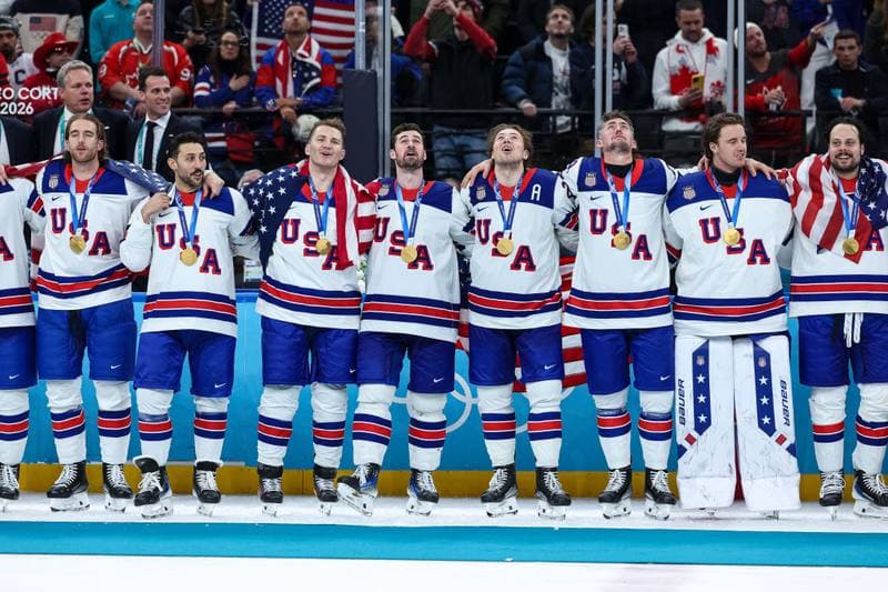 Ice Hockey. Olympic Winter Games Milano-Cortina 2026. Canada - USA. 22.02.2026