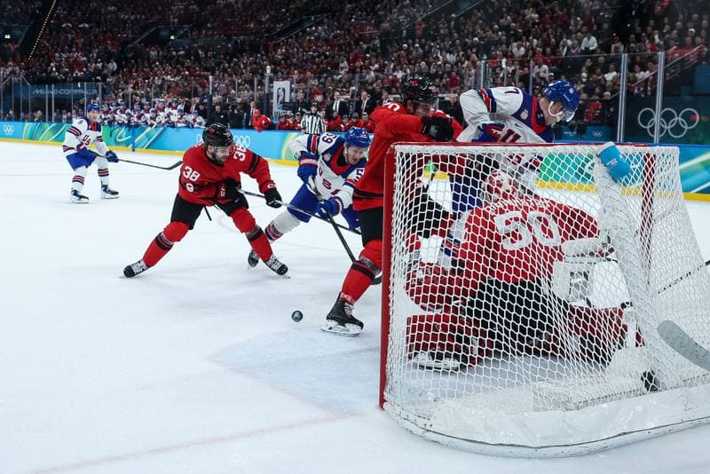 Ice Hockey. Olympic Winter Games Milano-Cortina 2026. Canada - USA. 22.02.2026