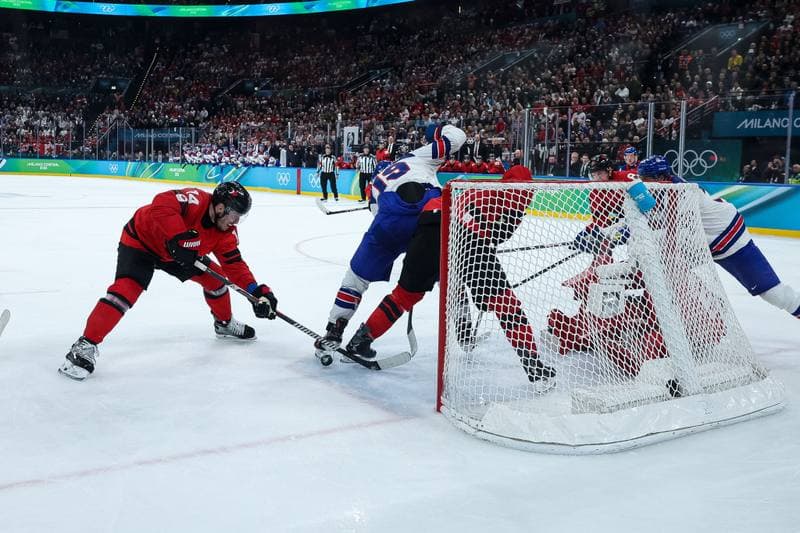 Ice Hockey. Olympic Winter Games Milano-Cortina 2026. Canada - USA. 22.02.2026